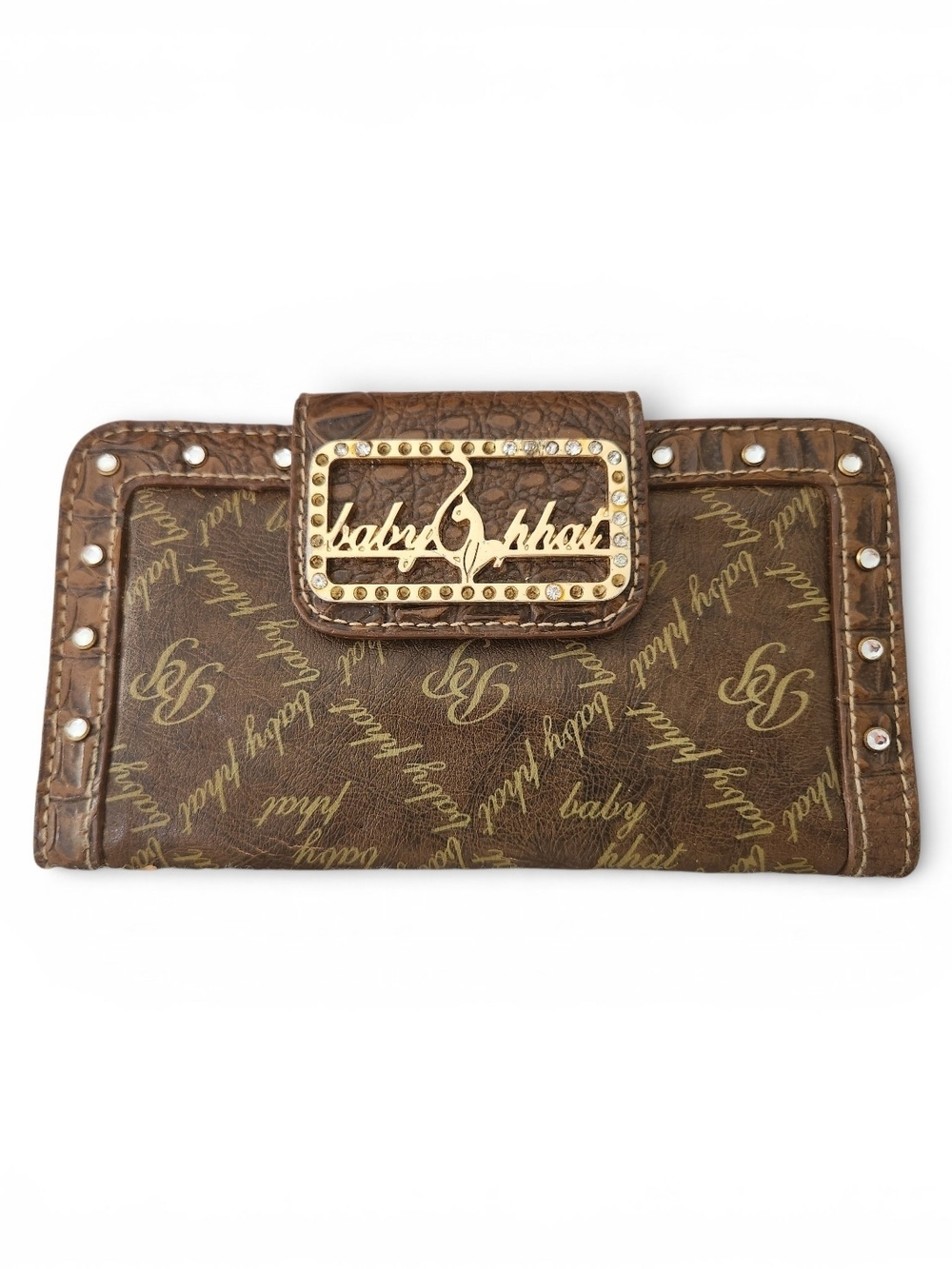 Portefeuille Baby Phat Vintage Y2K Brun 🤎✨️